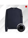 Light Fleece Sweatshirt Navy - CP COMPANY - BALAAN 9