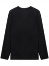 Red Heart Wappen Long-Sleeve T-Shirt Black  P1 T118 1 - COMME DES GARCONS - BALAAN 3