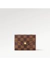 Victorine Damier Eben Half Wallet Brown Red - LOUIS VUITTON - BALAAN 2