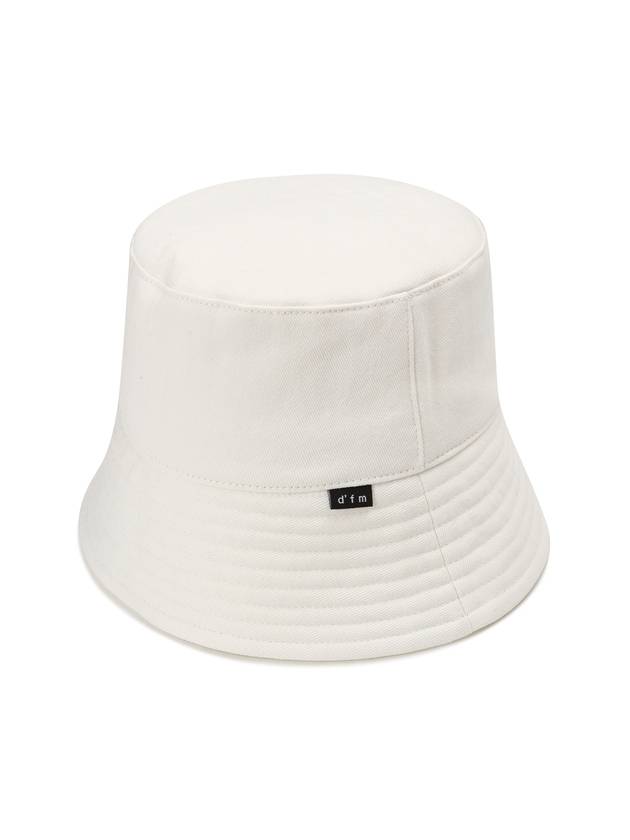 Pigment Washing Bucket Hat White - DONTFORGETME - BALAAN 1