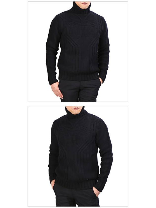 Men's turtleneck knit LHB730 LB700 9000 - LES HOMMES - BALAAN 2