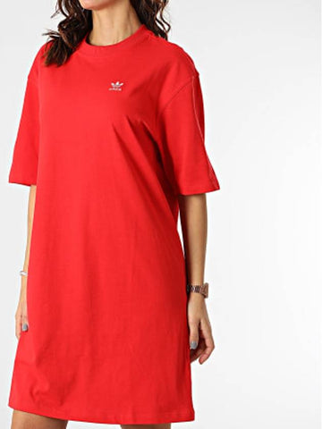 HC2051 Tea Dress Red WOMENS - ADIDAS - BALAAN 1