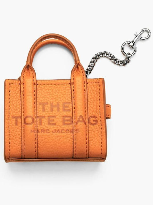 Leather The Nano Tote Charm_Tangerine (2F3SCP005S07-818) - MARC JACOBS - BALAAN 1