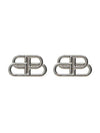 BB Logo Stud Earrings Silver - BALENCIAGA - BALAAN 1