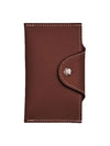 Iliade Card Wallet Dark Brown - HERMES - BALAAN 1