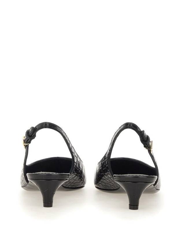 Dolce & Gabbana Slingback With Logo - DOLCE&GABBANA - BALAAN 3