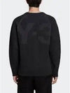 Y3 Back Logo Classic Winter Crew Neck Knit Dark Gray Men s GK4564 - Y-3 - BALAAN 5