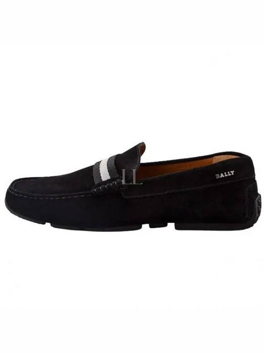 Men's Pierced 101 Loafers Black - BALLY - BALAAN 2