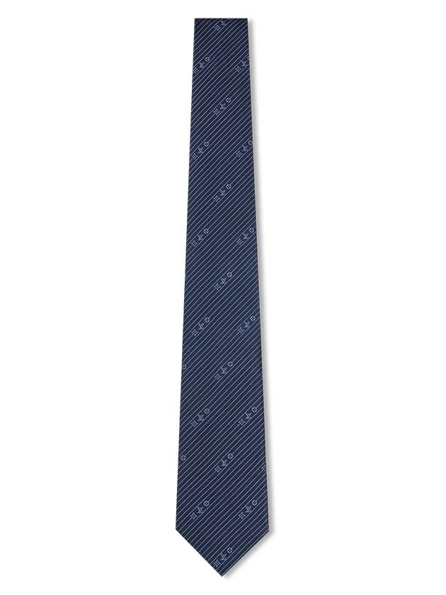 Monogram Diagonal Tie Navy - LOUIS VUITTON - BALAAN 2