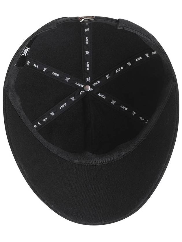 Official W CIRCLE POINT BALLCAP BK - ANEWGOLF - BALAAN 7