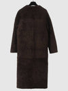 Ines Marechal shearling coat DARLING MARRON INC002br - INES & MARECHAL - BALAAN 3