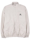 Logo Technical Track Jacket Beige - BALENCIAGA - BALAAN 11