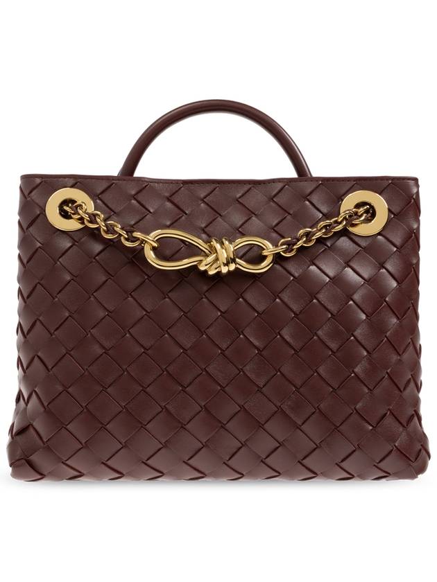 Andiamo Chain Small Tote Bag Madder Brown - BOTTEGA VENETA - BALAAN 7