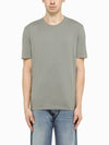 Organic Cotton Short Sleeve T-Shirt Grey - MAISON MARGIELA - BALAAN 2