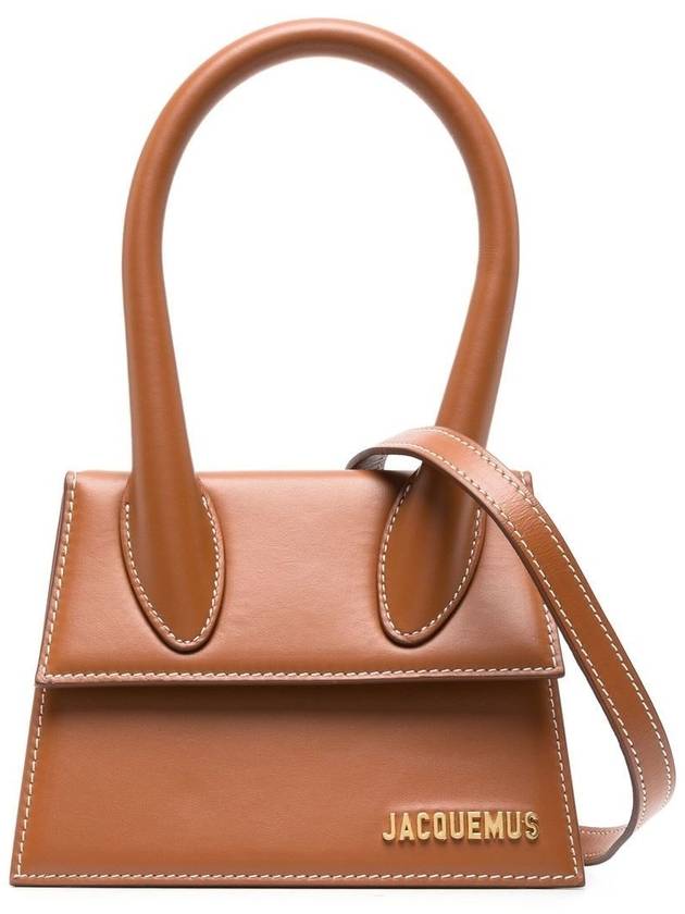 Le Chiquito Moyen Signature Tote Bag Light Brown - JACQUEMUS - BALAAN 2