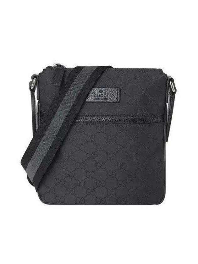 Micro GG Ssima Canvas Messenger Bag Black - GUCCI - BALAAN 2