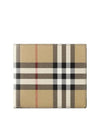 Check Half Wallet Beige - BURBERRY - BALAAN 2