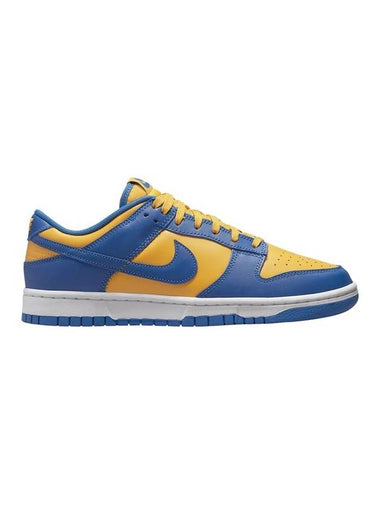 Dunk Low Retro Court Low Top Sneakers Blue Jay University Gold - NIKE - BALAAN 1