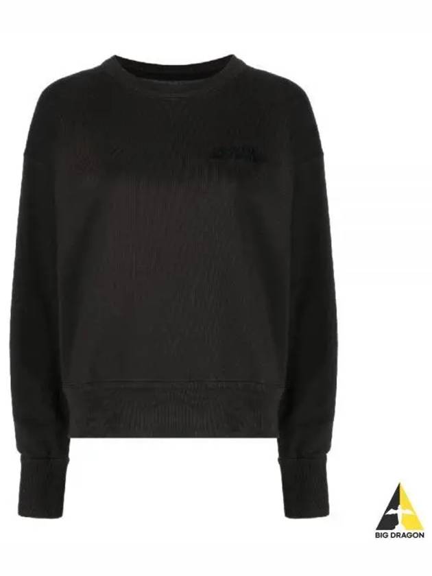 Shad Logo Print Sweatshirt Faded Black - ISABEL MARANT - BALAAN 2