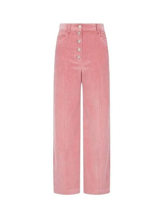 City village big sale 5% double coupon up to 30% PS women's button-up corduroy pants pink - PAUL SMITH - BALAAN 1
