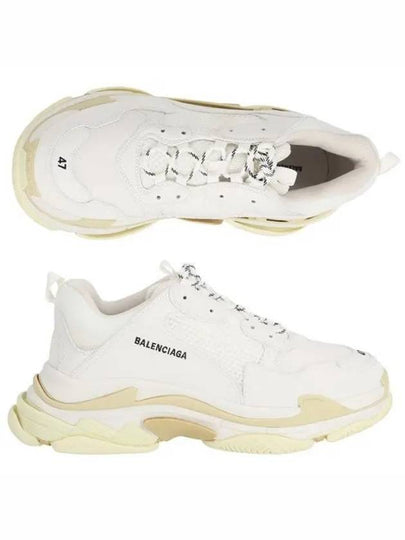 Triple S Low-Top Sneakers White - BALENCIAGA - BALAAN 2