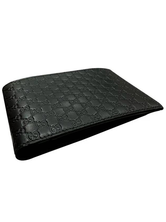 Microssima Half Wallet Black - GUCCI - BALAAN 4