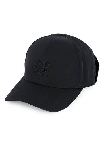 Chrome R Embroidery Logo Ball Cap Black - CP COMPANY - BALAAN 1