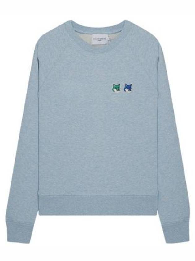 Sweatshirt Double Monochrome Foxhead Adjusted - MAISON KITSUNE - BALAAN 1