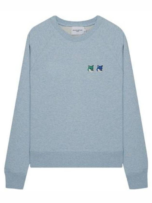 Sweatshirt Double Monochrome Foxhead Adjusted - MAISON KITSUNE - BALAAN 1