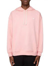 Face Patch Hoodie Pale Pink - ACNE STUDIOS - BALAAN 2