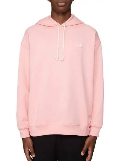 Face Patch Hoodie Pale Pink - ACNE STUDIOS - BALAAN 2