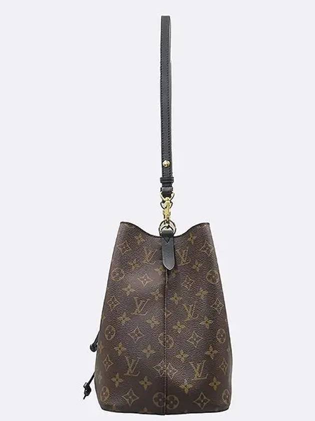 M44020 Monogram Canvas NOIR Black Color NEONOE Bucket Shoulder Bag - LOUIS VUITTON - BALAAN 3