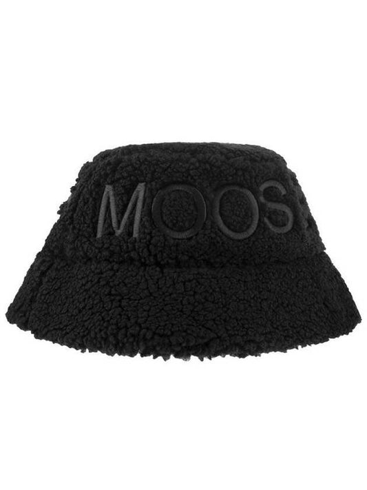 Men's Cobble Logo Bucket Hat Black - MOOSE KNUCKLES - BALAAN.