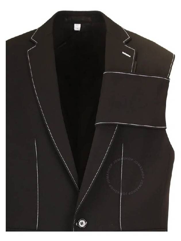 Burberry Sleeveless Tailored Jacket, Brand Size 52 (US Size 42) - BURBERRY - BALAAN 3