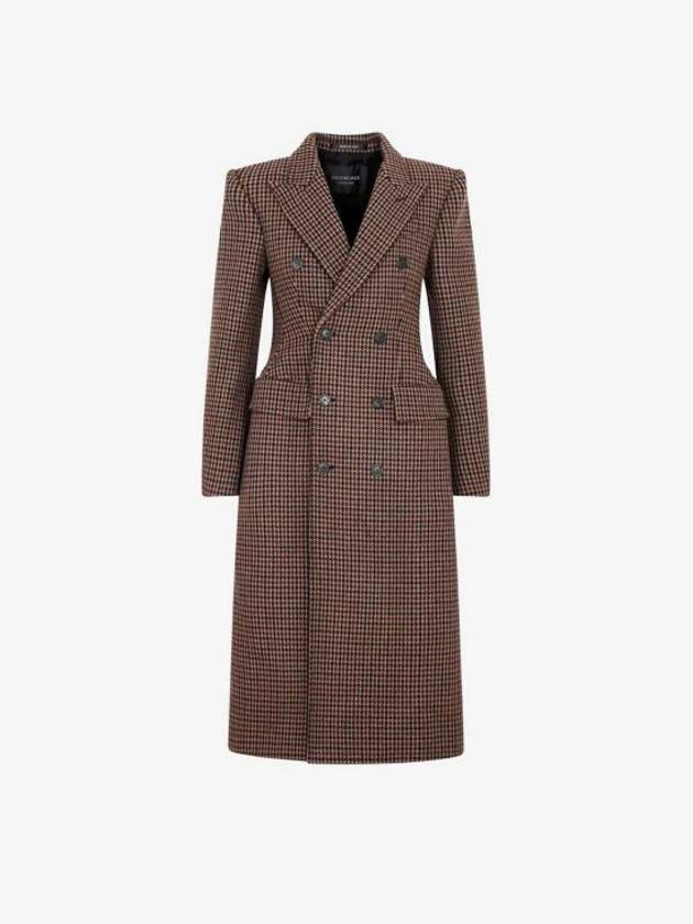 Wool Double Coat Brown - BALENCIAGA - BALAAN 2