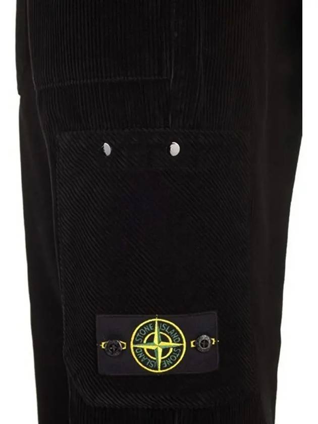 Stone Island Straight Pants 811532604V0029 Black - STONE ISLAND - BALAAN 5