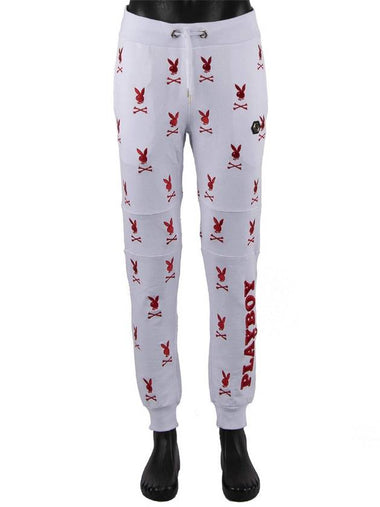 Men's Playboy Collaboration Pants play boy baggy pants A18C MJT1207 PJO002N - PHILIPP PLEIN - BALAAN 1