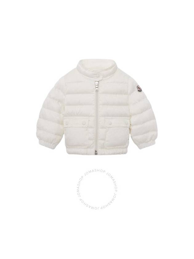 Moncler Girls Lans Logo Patch Quilted Jacket Size 18 24M - MONCLER - BALAAN 1