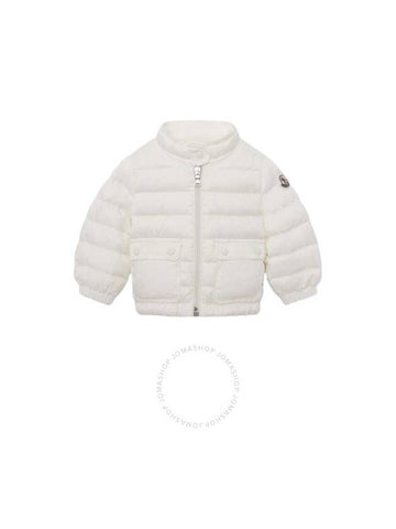 Moncler Girls Lans Logo Patch Quilted Jacket Size 18 24M - MONCLER - BALAAN 1