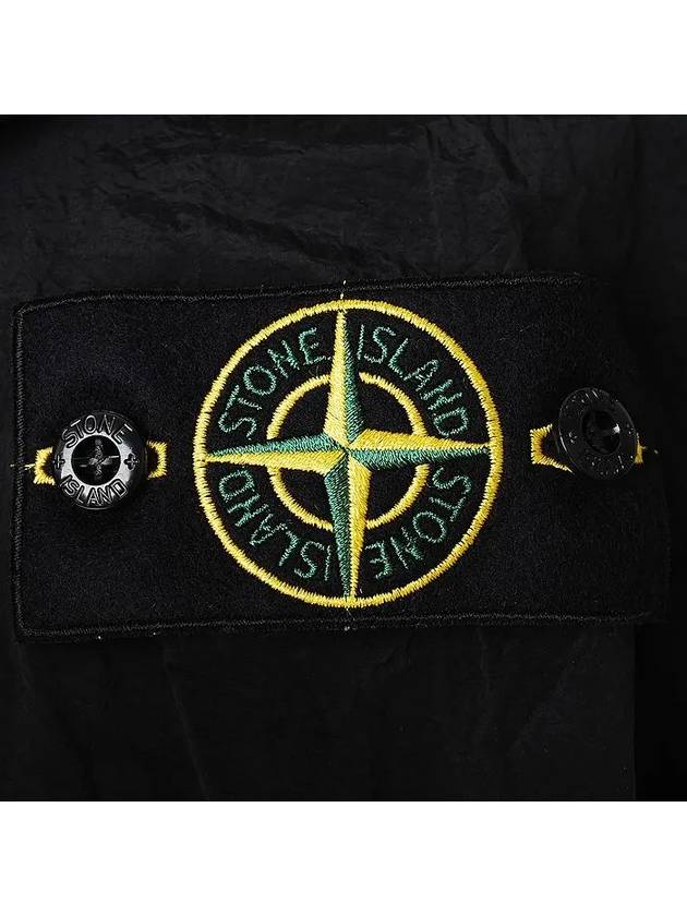 Nylon Metal Econyl Regenerated Zip-Up Jacket Black - STONE ISLAND - BALAAN 5