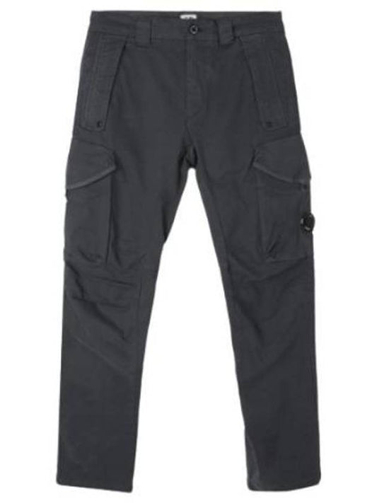 Stretch satin cargo pants ergonomic fit - CP COMPANY - BALAAN 1