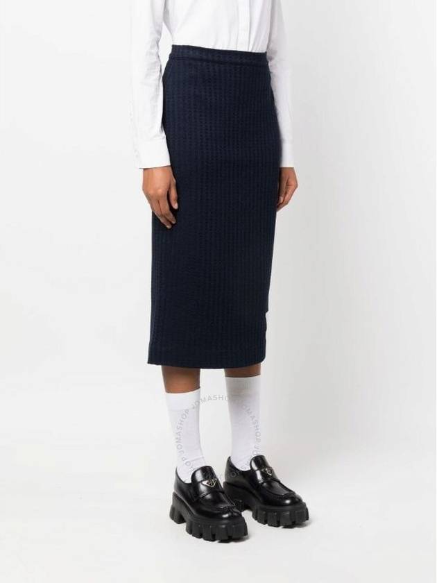 Skirt FJK114AJ0133 415 Blue - THOM BROWNE - BALAAN 3