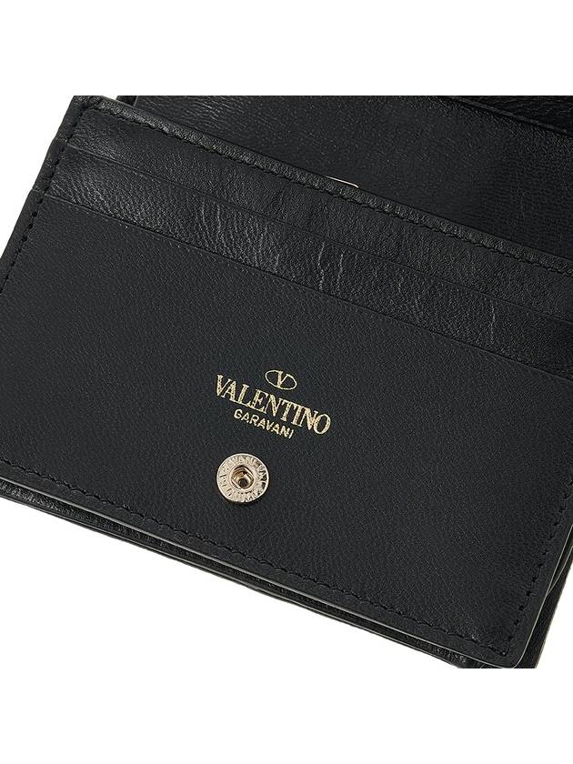 Toile Iconographe Half Wallet Black - VALENTINO - BALAAN 9