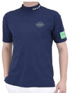 Target Men's Mock Neck TShirt Blue MLM 3B AA06 - MARK & LONA - BALAAN 1