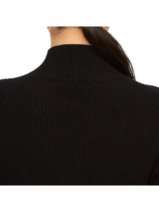 Bold Fox Head Patch Turtleneck Black - MAISON KITSUNE - BALAAN 8