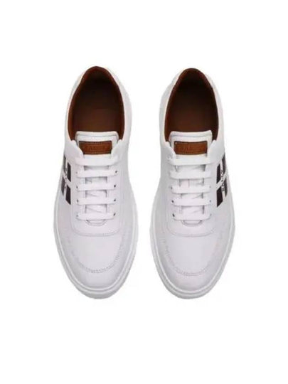 Coby Leather Low Top Sneakers White - BALLY - BALAAN 2