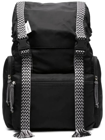 Backpack LMBGIA01DAVIA2310 Black - LANVIN - BALAAN 2