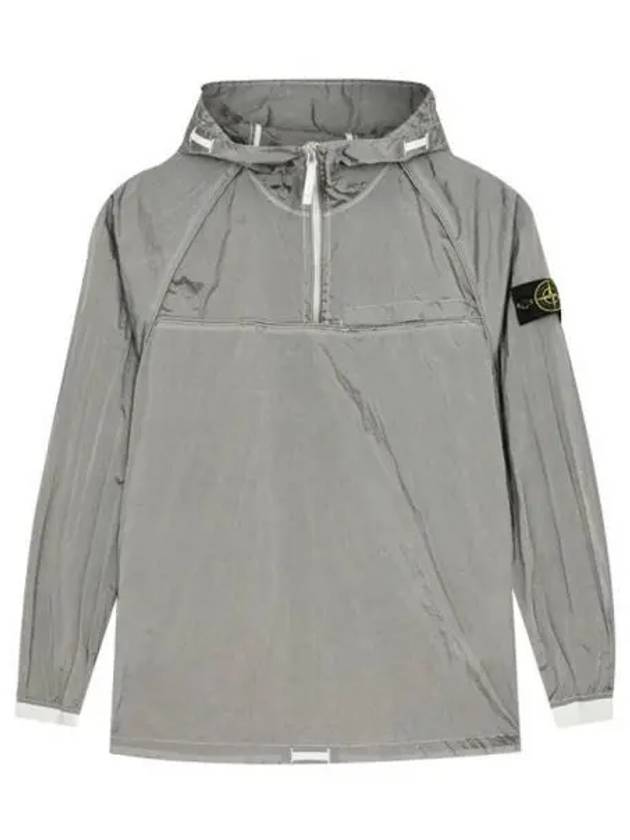 Men's Wappen Patch Metal Nylon Anorak Ice - STONE ISLAND - BALAAN 2