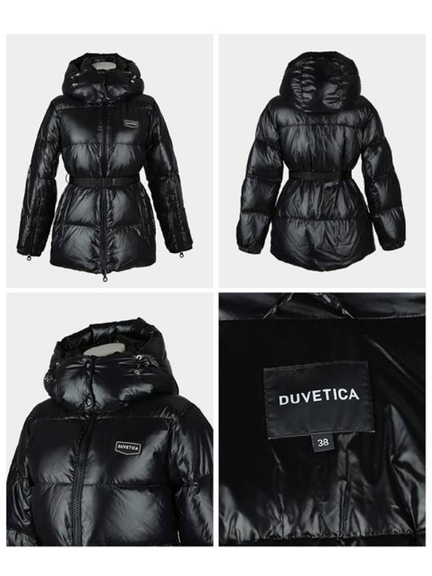 ALLORO Women s Jacket VDDJ02426K0001 BKS BLAC - DUVETICA - BALAAN 2