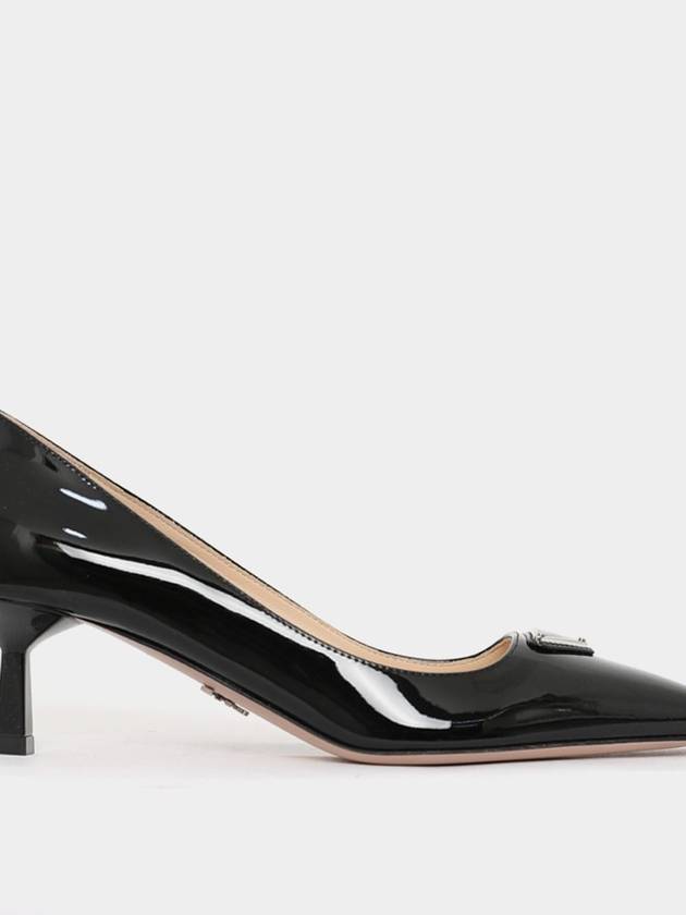 1I154N 069 F0002 Triangle Logo Heel Pumps - PRADA - BALAAN 3